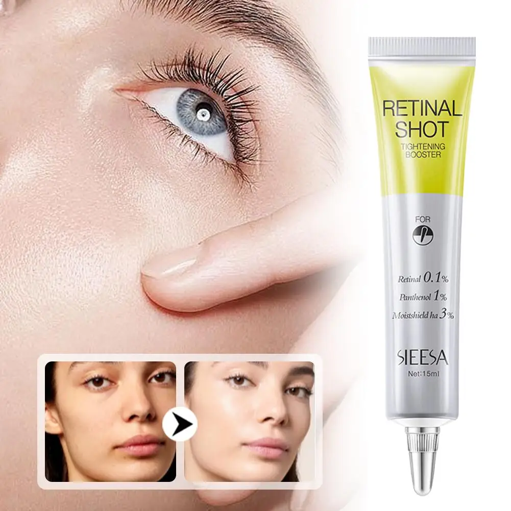 1/2/3/5Pcs Retinol Vitamin C Shot Serum Hydrating Firming Dark Circle Lightening Anti Aging Anti Oxidation Eye Skin Care – Bild 2