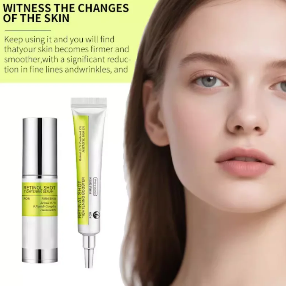 Retinol Shot Essence Brightening Dark Spot Firming Serum Smoothing Faded Fine Lines Wrinkles Corrector Anti-Oxidation Skin Care – Bild 3