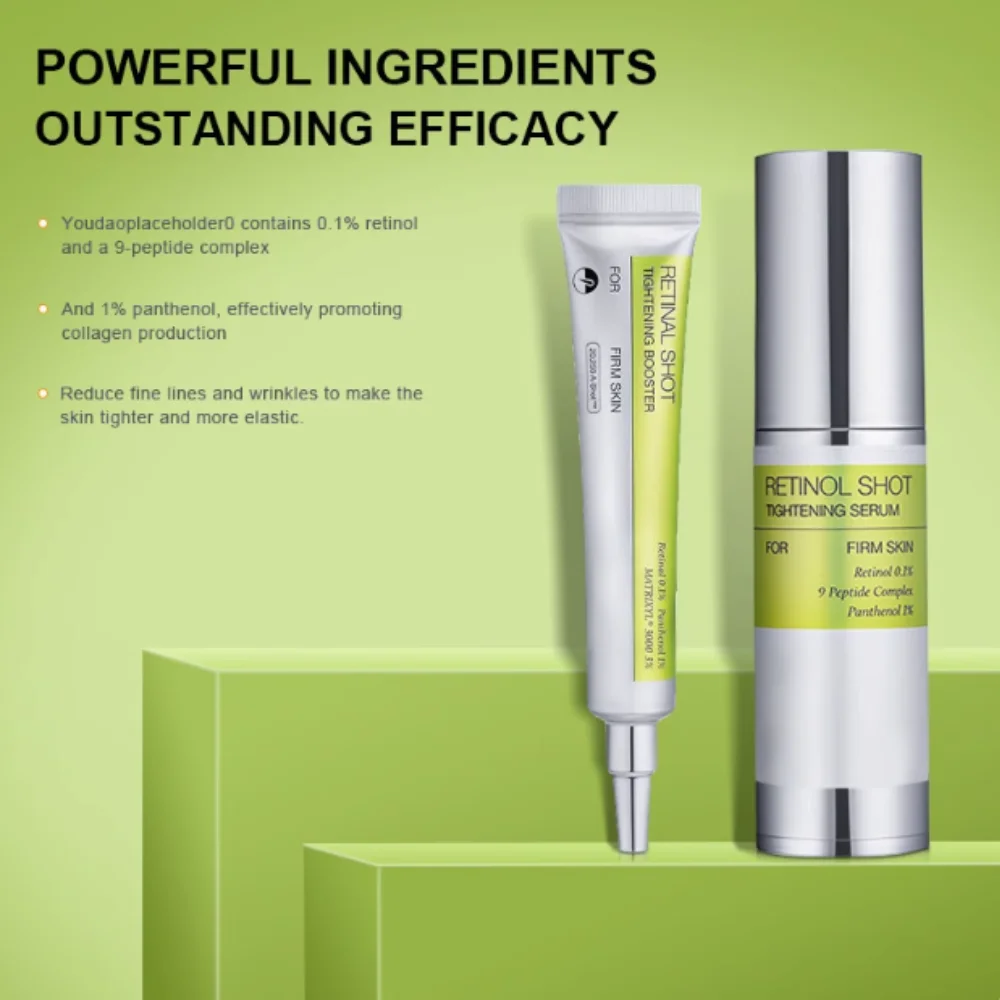 Retinol Shot Essence Brightening Dark Spot Firming Serum Smoothing Faded Fine Lines Wrinkles Corrector Anti-Oxidation Skin Care – Bild 4