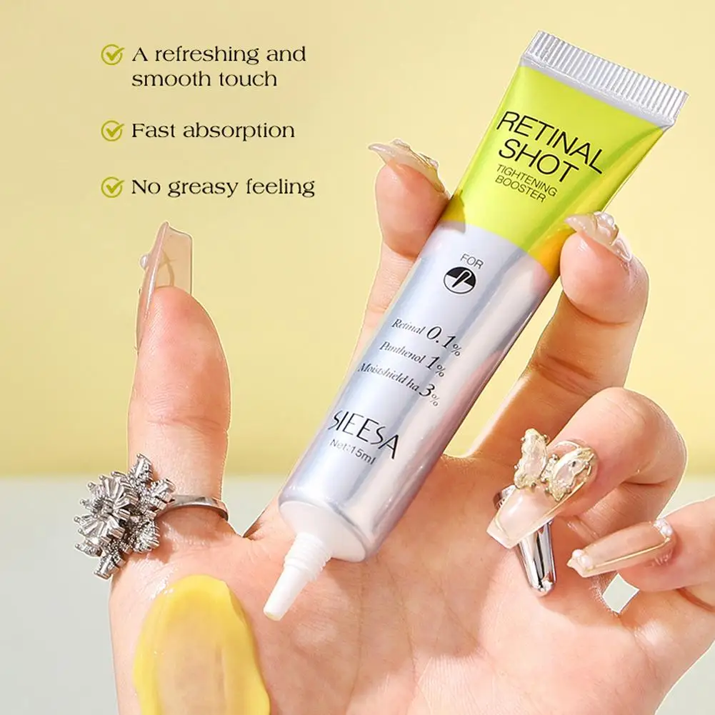 1/2/3/5Pcs Retinol Vitamin C Shot Serum Hydrating Firming Dark Circle Lightening Anti Aging Anti Oxidation Eye Skin Care – Bild 3