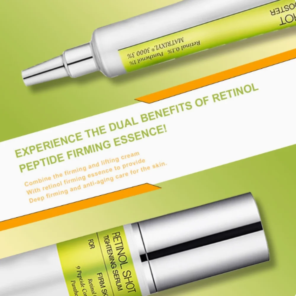 Retinol Shot Essence Brightening Dark Spot Firming Serum Smoothing Faded Fine Lines Wrinkles Corrector Anti-Oxidation Skin Care – Bild 6